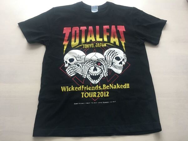 TOTALFAT 2012年ツアーTシャツ バンT