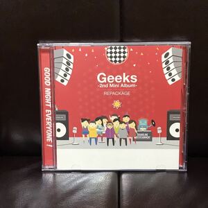 Geeks 2nd Mini Album REPACKAGE CD 韓国