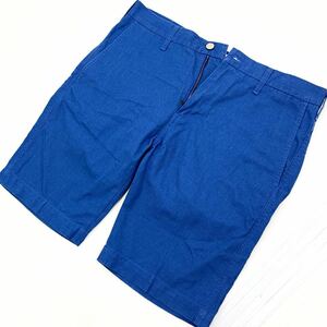 リーバイス LEVIS スタープレスト STA-PREST ショートパンツ コットン ハーフパンツ 短パン ショーパン 発色キレイ♪ W32■Ja2087