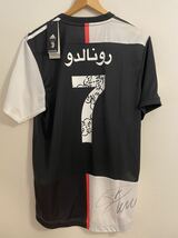 【adidas】JUVENTUS Home Authentic Riyadh Edition Signed by Ronaldo ユヴェントス ユベントス ユニフォーム ロナウド ②_画像1