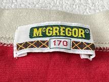 ☆送料無料☆ McGREGOR マックレガー 古着 半袖 ラグラン Tシャツ メンズ 170 レッド トップス 中古 即決_画像9