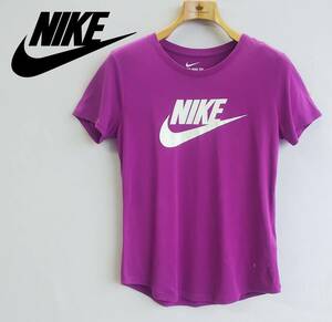 ◆NIKE*Tシャツ*半袖*Lサイズ*レディース*パープル*THE NIKE TEE*ナイキ*スポーツ*ジム*フィットネス*普段使い*　＃4317