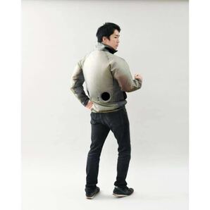 空調服 山善 空調ウェア KAZEfit LLウェア バッテリーセット AWS2-LL