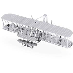 meta lure slide siblings light Flyer number 3D metal model kit MMS042/ Wright Brothers Airplane 3D Metal Model Kit[ imported goods ]