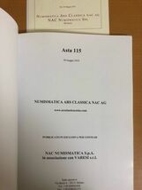 【送料160円】ASTA 115 Numismatica Ars Classica NAC AG NAC Numismatica SpA MILANO オークション/メダル/コイン イタリア語/Italiano_画像3