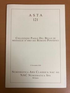 【送料160円】ASTA 121 Numismatica Ars Classica NAC AG NAC Numismatica SpA MILANO オークション/メダル/コイン イタリア語/Italiano