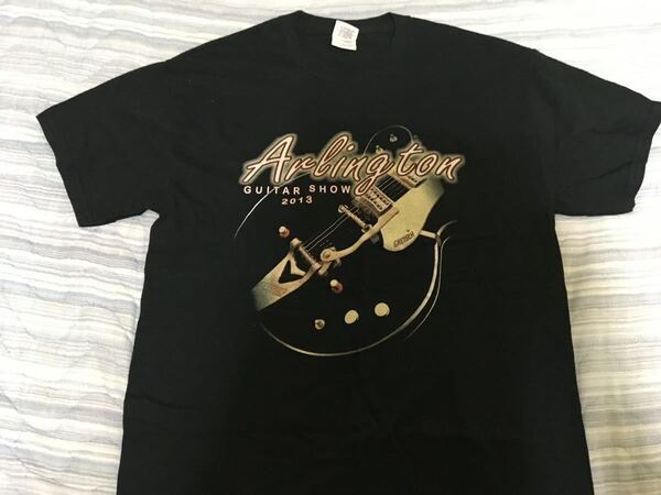 2013年 アーリントンギターショー Tシャツ Mサイズ 未使用品。Arlington Guitar Show 2013. GILDAN製