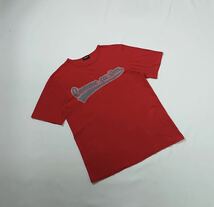 COMME CA ISM // 半袖 ロゴプリント Tシャツ・カットソー (赤) サイズ L_画像6