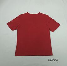 COMME CA ISM // 半袖 ロゴプリント Tシャツ・カットソー (赤) サイズ L_画像2