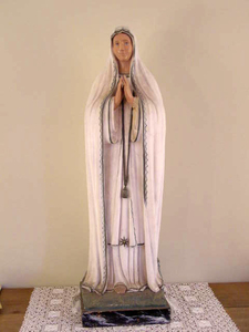 ■ ファティマの聖母像（教会用の大きな像）/フランスのアンティーク/聖母マリア ■