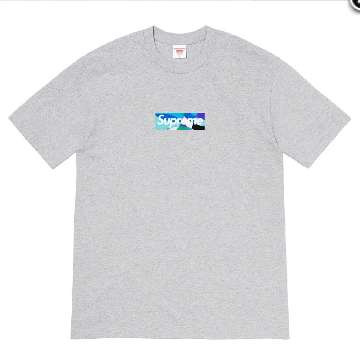 新品 Supreme Futura Box Logo Tee Bright Blue Medium シュプリーム