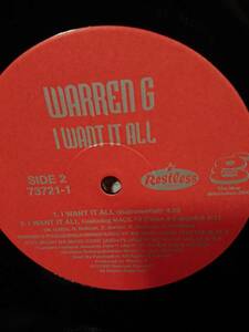 WARREN G I WANT IT ALL