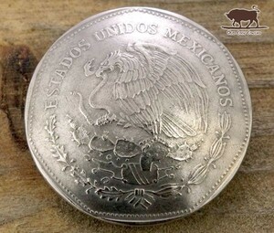 Изделия из кожи ^ Conti . винтового типа Mexico 5peso Eagle монета 27mm *купить NAYAHOO.RU