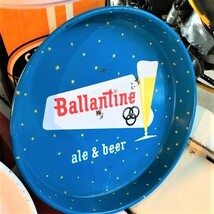 【アメリカ ヴィンテージ】Ballantine バランタイン ヴィンテージ ビールトレイ 当時物_画像4