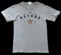 90s ヒューストン アストロズ MLB メジャーリーグ Tシャツ　　マジェスティック Houston Astros 90年代 オールド ヴィンテージ 玉4526_画像1