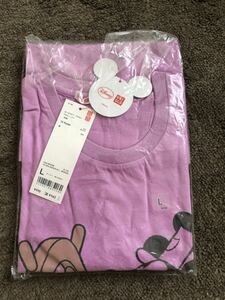 ★新品未使用★UNIQLO ユニクロ Disney ミッキー コラボ半袖Tシャツ Lサイズ