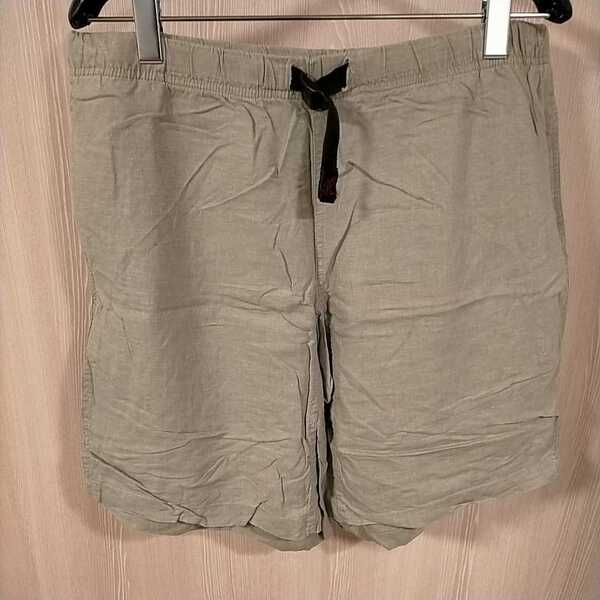 【オススメ】グラミチ HEMP55%レーヨン45% ショートパンツ サイズLG
