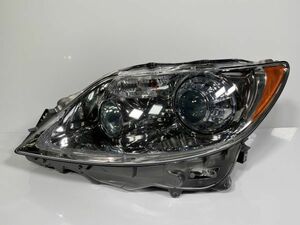 9314h10 極美品/破損無 レクサス LS460 USF40 前期 純正 左ヘッドライトAssy HIDバラスト付 プリクラ付 81185-50341 50-84 キ 85967-52020