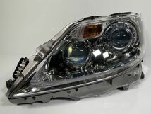 9314h10 極美品/破損無 レクサス LS460 USF40 前期 純正 左ヘッドライトAssy HIDバラスト付 プリクラ付 81185-50341 50-84 キ 85967-52020_画像2