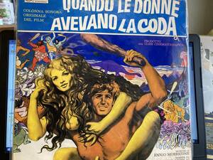 LP! Quando Le Donne Avevano La Coda_ woman .. tail was hour (ennio*mo Ricoh ne/ original Italy CAM lable record )