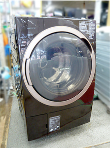 札幌発 2017年製 東芝 ドラム式洗濯乾燥機 11.0kg/7.0kg TW-117X5L 左開き Bigマジックドラム 温水ザブーン洗浄 ふんわリッチ乾燥