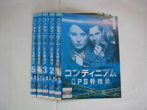 Y9 02564 - コンティニアムCPS特捜班 シーズン1 全5巻 レイチェル・ニコルズ DVD 送料無料 レンタル専用 ジャケットに日焼け有