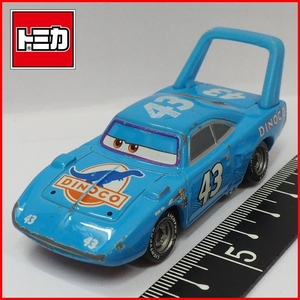 カーズ トミカ【キング スタンダード タイプ Cars-The King】ミニカーcars■ディズニー【中古】送料込