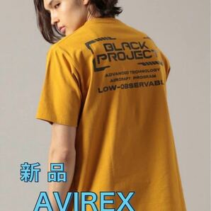 ★新品★ AVIREX アヴィレックス ★ BLACK PROJECT T-SHIRT ブラックプロジェクトTシャツ