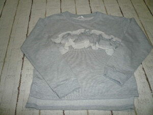 a.v.v gray sweatshirt 150 centimeter 