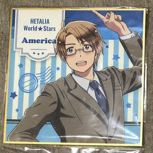  Hetalia America Mini square fancy cardboard World*Stars