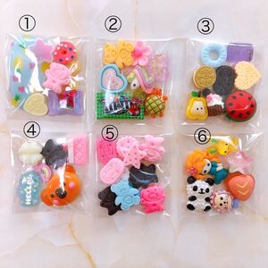 デコパーツ アソート プラ板 プラパーツ ハンドメイド