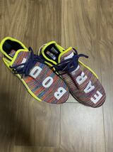 【未使用】AC7360 ADIDAS NMD HUMAN RACE TR PW PHARRELL WILLIAMS HU アディダス エヌエムディー ヒューマンレース US:8.5 26.5㎝_画像1