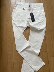 ストレッチパンツ ホワイトデニム ゴルフパンツ ゴルフウェア チノパン メンズパンツ パンツ ホワイトパンツ