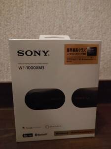 【新品】 フルワイヤレスイヤホン　WF-1000XM3 ブラック SONY　ソニー　ノイズキャンセリング【送料無料】