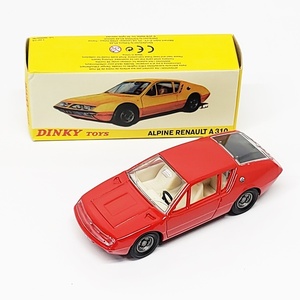 HE226 DINKY TOYS Dinky toys minicar 1/43 alpine Renault A310 Alpine Renault 1411 reprint *60