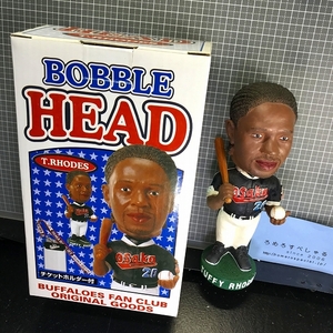  including in a package OK postal #*[ Bubble head box attaching figure / ticket holder ] tough . rose /Tuffy Rhodes/ Osaka close iron Buffaloes [ yawing / Bob ru head 
