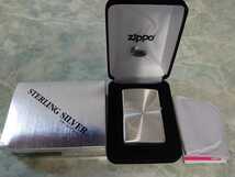 ジッポ　スターリングシルバー　ジッポー　Zippo　オイルライター　新品未使用保管品　喫煙具_画像8