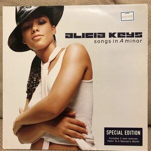 ALICIA KEYS - SONG IN A MINOR LP オリジナルEU盤　超レア名盤