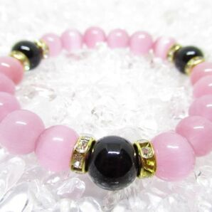 【仕事運アップ】キャッツアイ×オニキス トパワーストーン