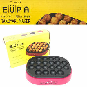 **[NO.614-R] EUPA* You pa* электрический сковорода для takoyaki *TSK-2131*20 шт большой шар жарение * рабочее состояние подтверждено **