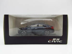 1/43 ホンダ HONDA 新型シビック セダン CIVIC ディーラー特注品　ミニカー　コスミックブルー・メタリック