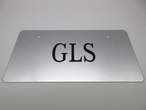 メルセデスベンツ GLS　Mercedes-Benz GLS ディーラー 新車 展示用 非売品 ナンバープレート マスコットプレート