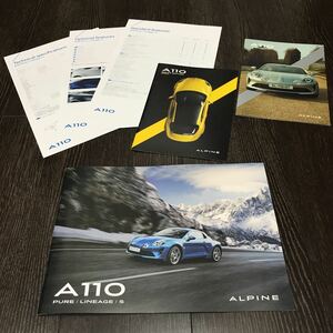 [ prompt decision ] alpine A110 2020 year 11 month & price table & COLOR EDITION & LINEAGE GT ALPINE PURE / LINEAGE / S catalog 