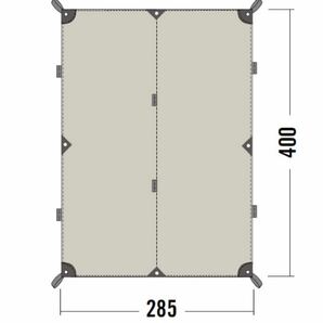 タトンカ タープ TATONKA Tarp 4TC 285×400cm