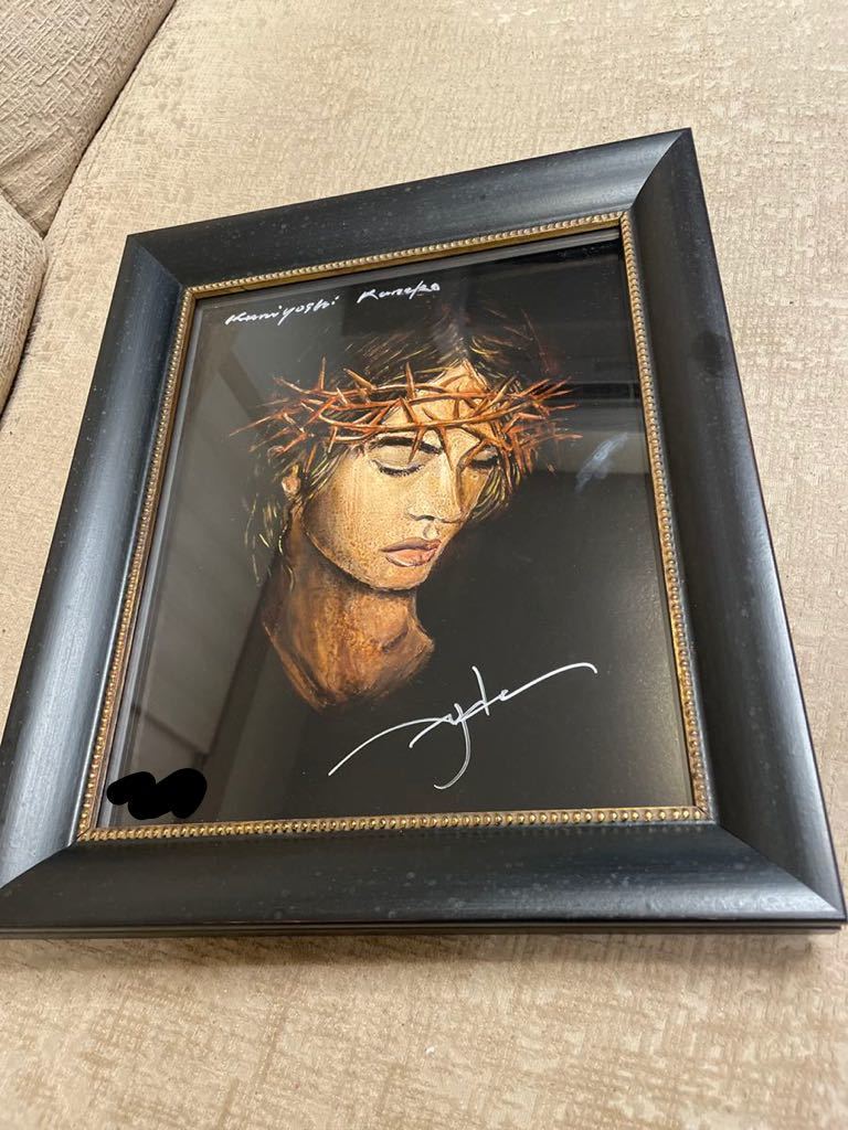 Limited to 666 copies, autographed by hyde x Kuniyoshi Kaneko, FAITH, Ziglée, HYDE, L'Arc~en~Ciel, Artwork, Painting, Portraits