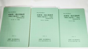 神奈川県伊勢原市成瀬第二地区遺跡群 下糟屋C地区第2・3地点　発掘調査報告書　 第1～3分冊 /成瀬第二地区遺跡調査会・都市基盤整備公団