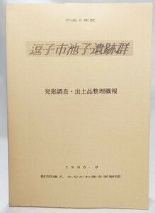 逗子市池子遺跡群　発掘調査・出土品整理概報（平成6年度）/かながわ考古学財団