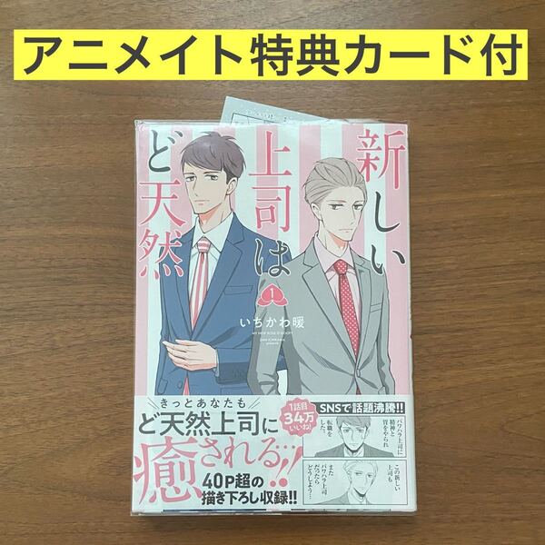 新しい上司はど天然 1/いちかわ暖★アニメイト購入特典イラストカード付