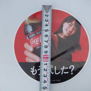 綾瀬はるか 丸ポップ コカ・コーラ ★ZERO Coke coka-cola ★ ノンシュガー の画像3
