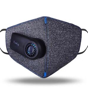 【口元快適】ファン付きKN95(USB充電式)エアジェット01 2重 熱逃す 空調服